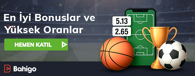 Stadyum arka planı, spor topları, kupa, telefon ekranı olan bahigo güncel adres görseli